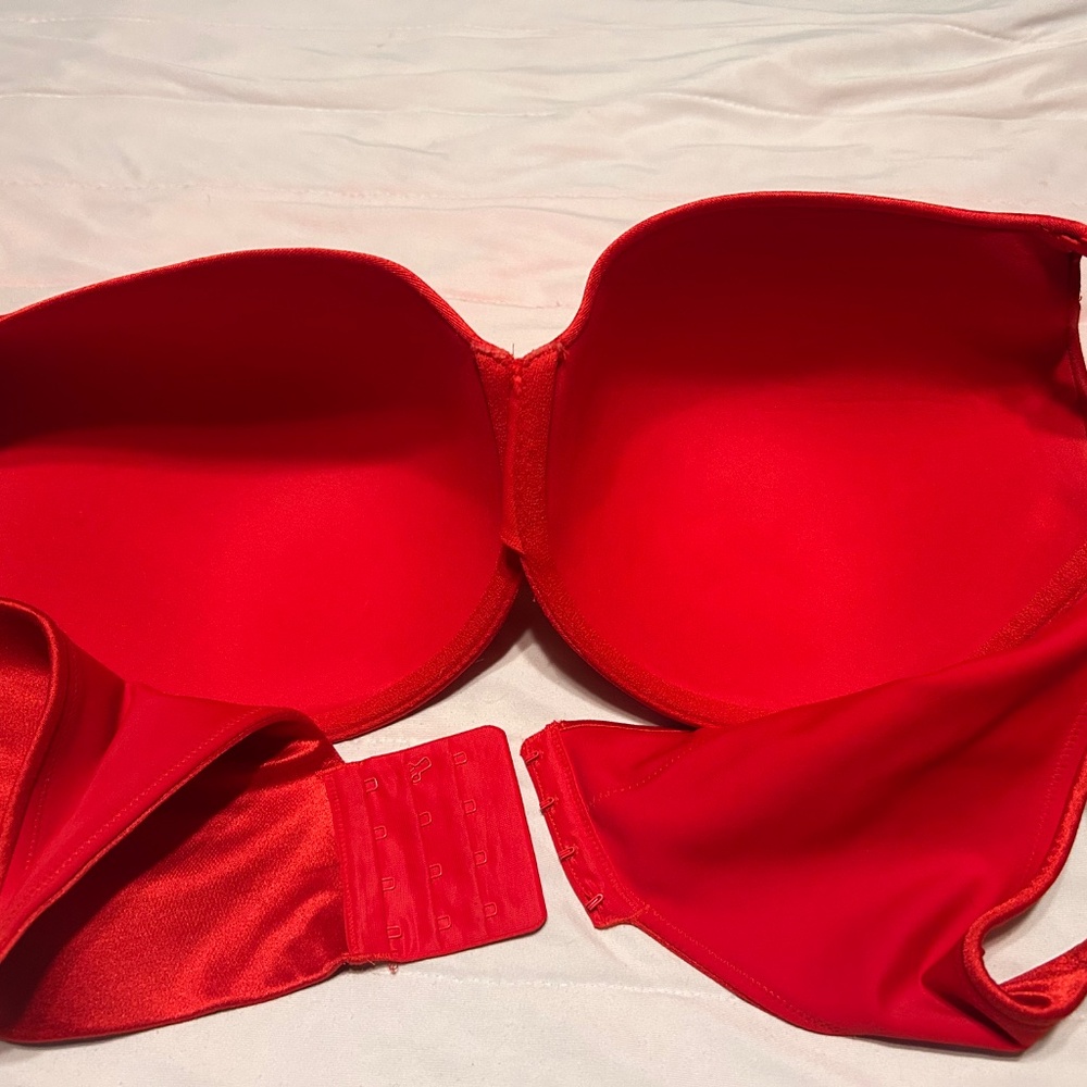 Cacique RED Full Coverage with Extra Back Support 42DDD Bra - Picture 4 of 4